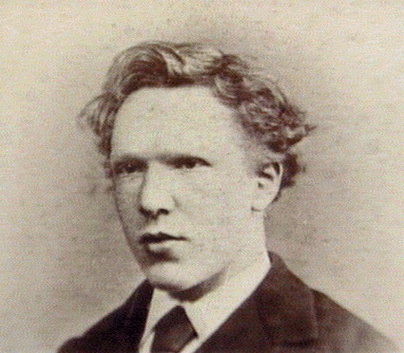 Vincent van Gogh im Alter von 19 Jahren.