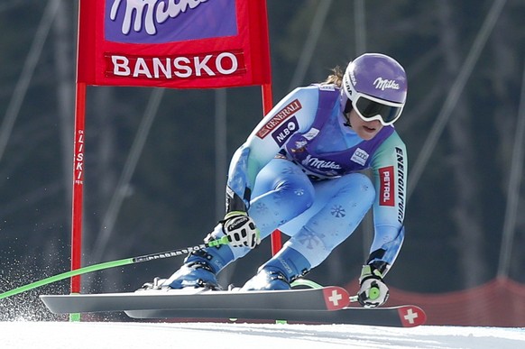 Tina Maze behält dank dem 2. Rang die Führung im Gesamtweltcup.