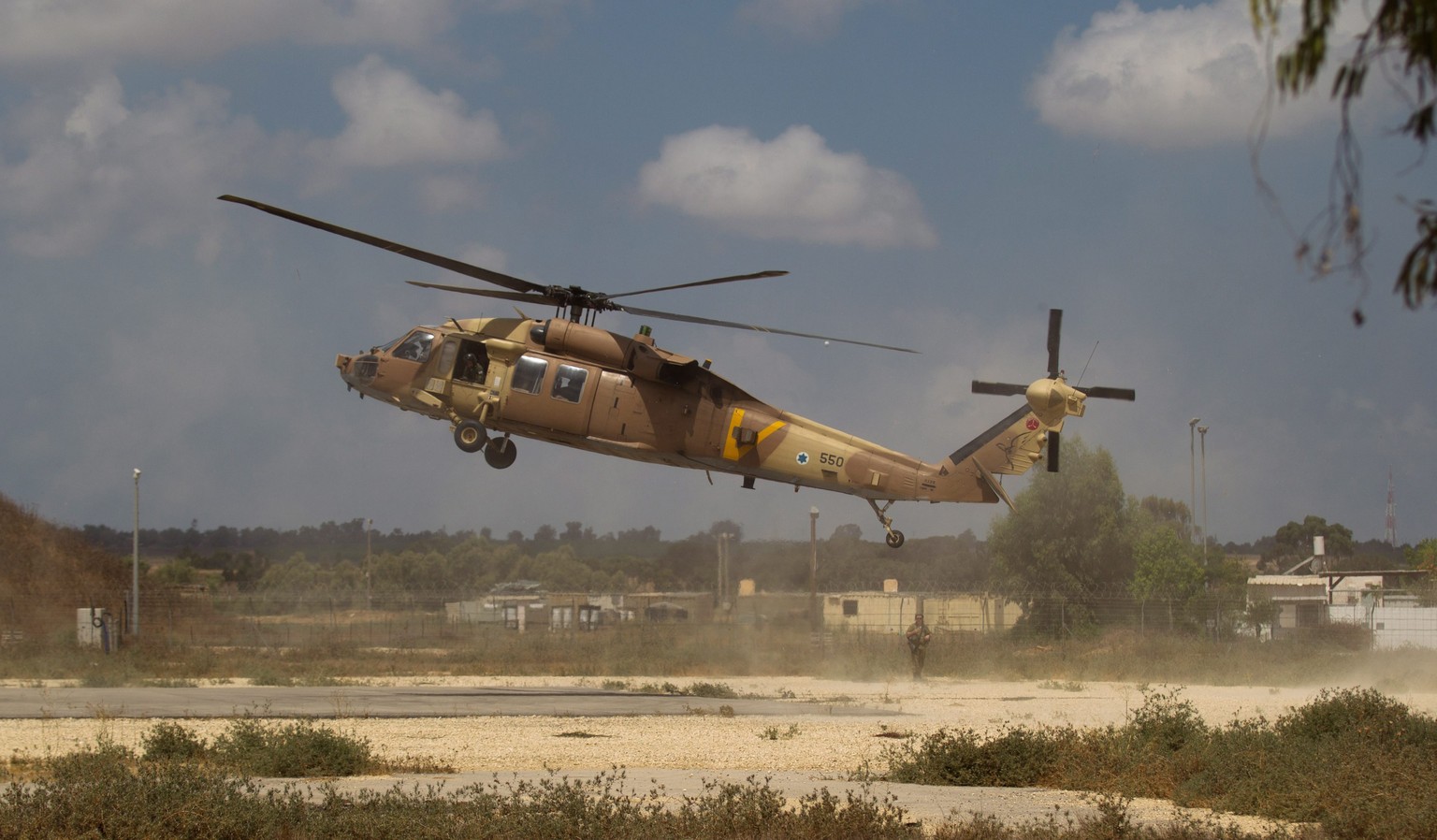 Ein Helikopter der israelischen Armee.