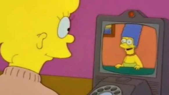 In der Folge «Lisas Hochzeit» von 1995 konnten Lisa und Marge per Videochat Hochzeitspläne schmieden.&nbsp;
