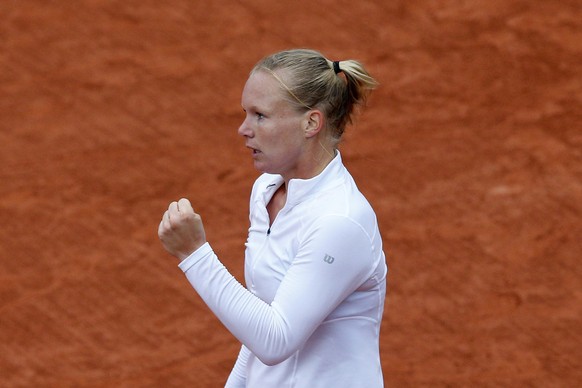 Siegerfaust bei Kiki Bertens.