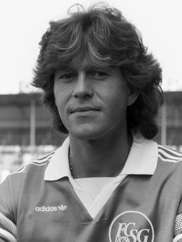 Hanspeter Zwicker, aufgenommen im Juli 1987, im Dienste des FC St. Gallen. (KEYSTONE/Str) === ===