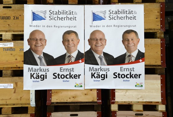 Die SVP-Regierungsräte führen einen braven Wahlkampf.