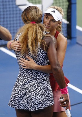 Gute Freundinnen auch neben dem Platz: Serena Williams und die Dänin&nbsp;Caroline Wozniacki.