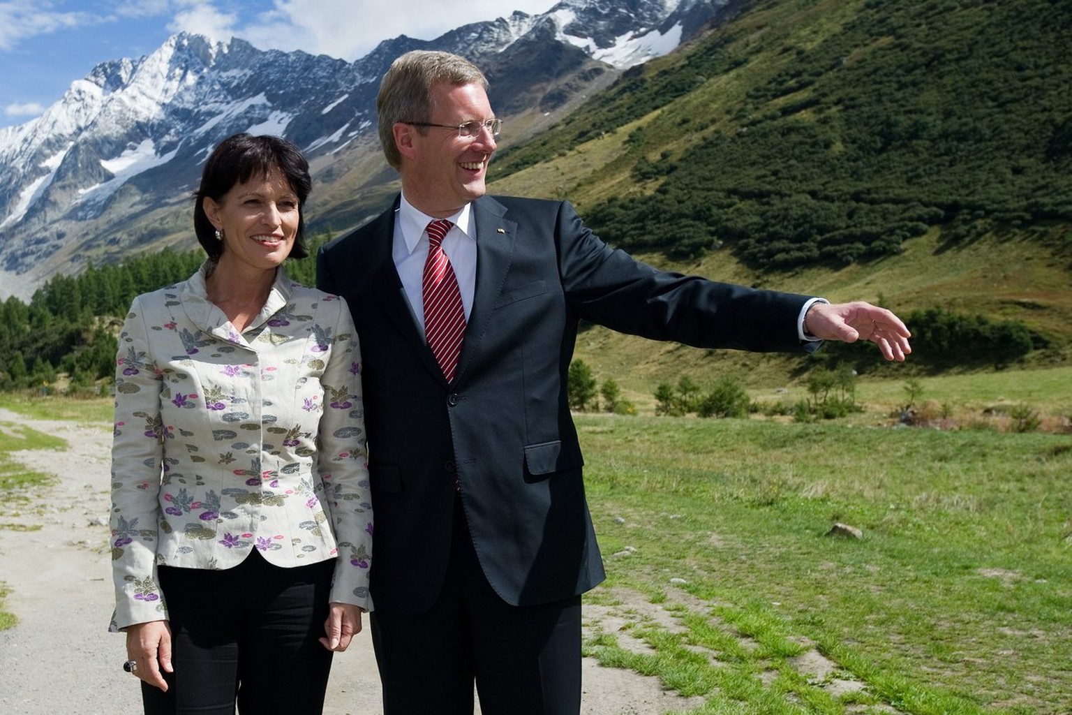 Im September 2010 weilte Christian Wulff zum Staatsbesuch in der Schweiz.