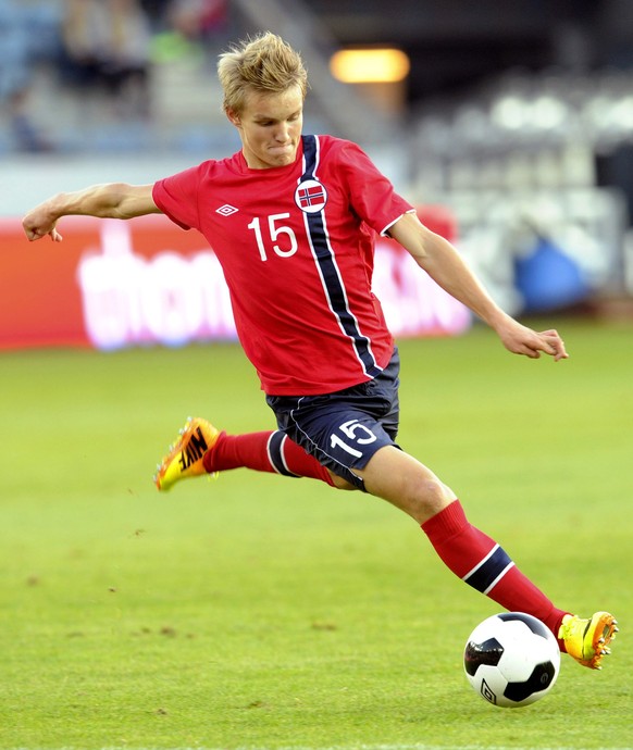 Martin Ödegaards erstes Länderspiel dürfte kaum sein letztes gewesen sein.