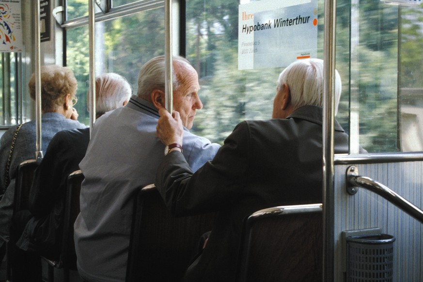 Senioren in Zürich.