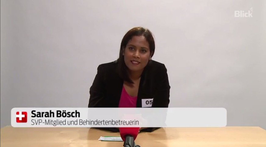 Sarah Bösch im April 2014 beim «Blick»-Casting zum 8. Bundesrat.