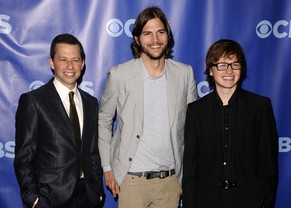 Seit drei Jahren spielt Ashton Kutcher (Mitte) die Hauptrolle in&nbsp;«Two and a Half Men».
