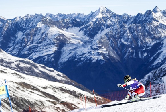 Vor der traumhaften Kulisse in Sölden verpasste Lara Gut das Podest als Vierte nur knapp.