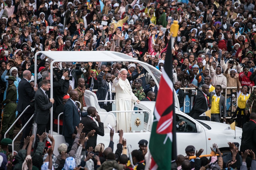 Während der Papstreise sind mehrere öffentliche Gottesdienste geplant. Allein zu einer Messe am Donnerstag in Nairobi werden mehr als eine Million Gläubige erwartet.