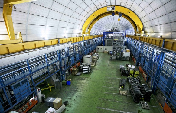 Das&nbsp;Laboratori Nazionali del Gran Sasso.