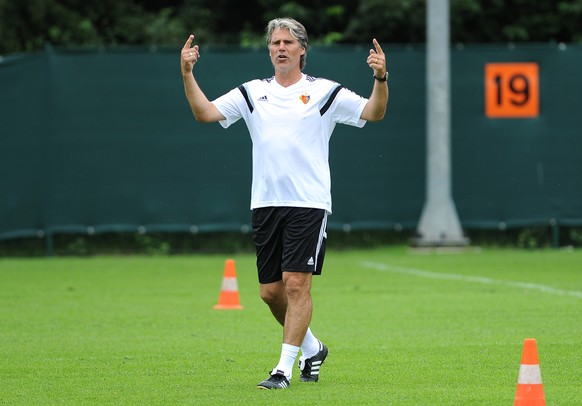 Basel, 22.06.2015, Fussball Super League - FC Basel Training. Basels Assistenztrainer Marco Walker. (Roman Aeschbach/EQ Images).