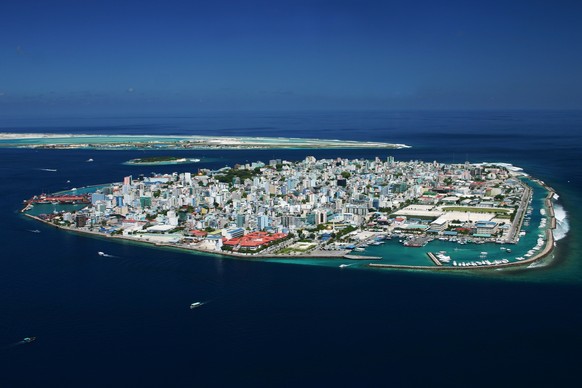 Malé, Hauptstadt der Malediven.