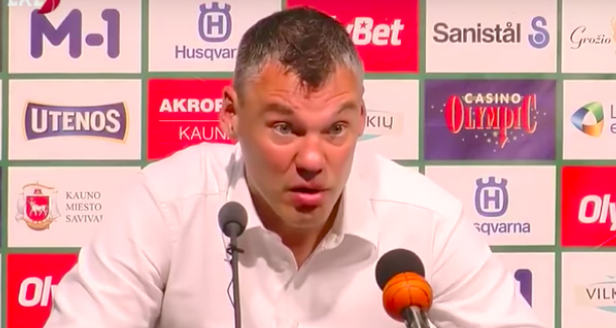 Sarunas Jasikevicius, der Trainer, den wir alle gern hätten. &nbsp;