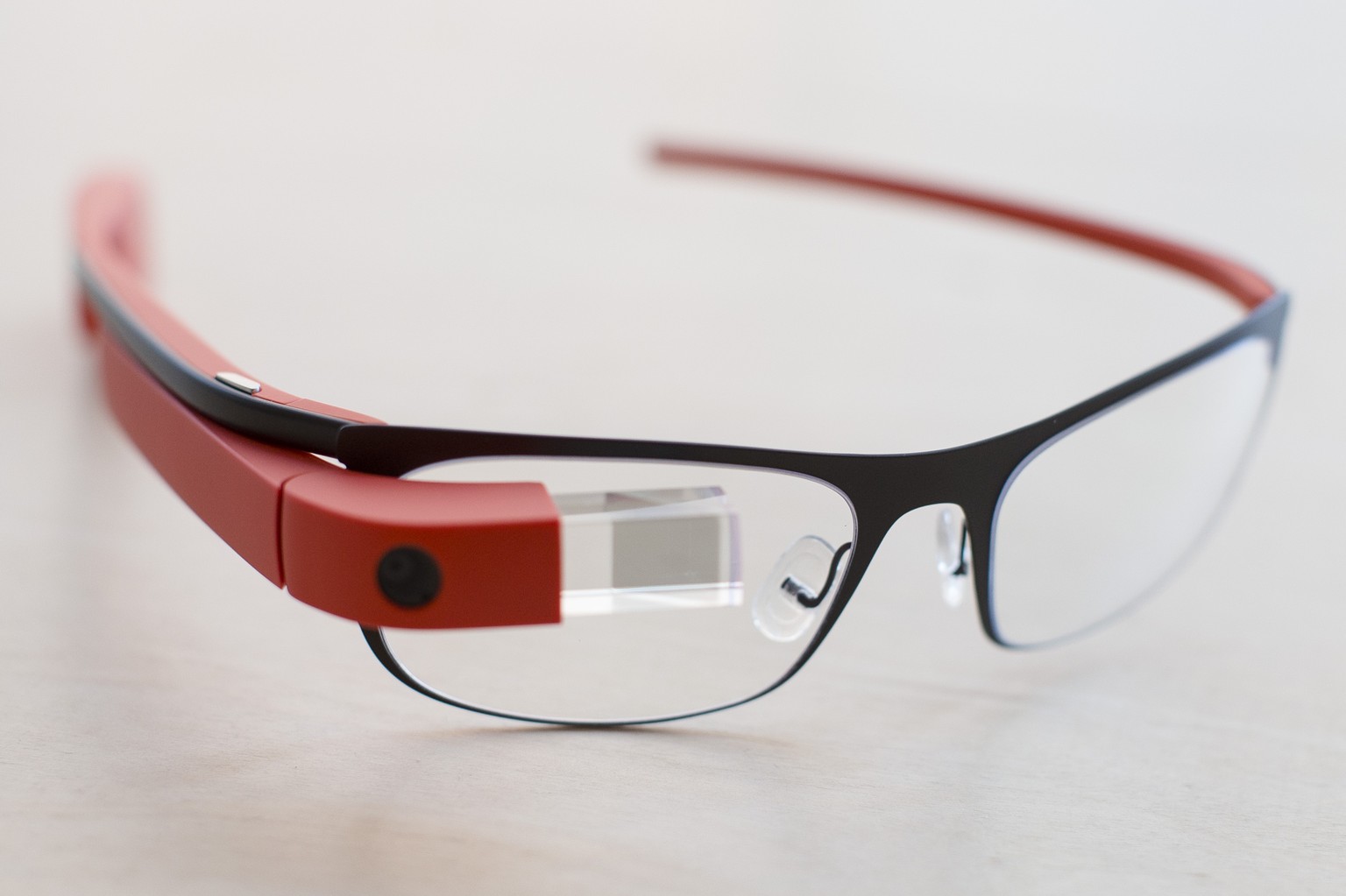 Die Google Glass gibt es mittlerweile auch mit korrigierten Gläsern.