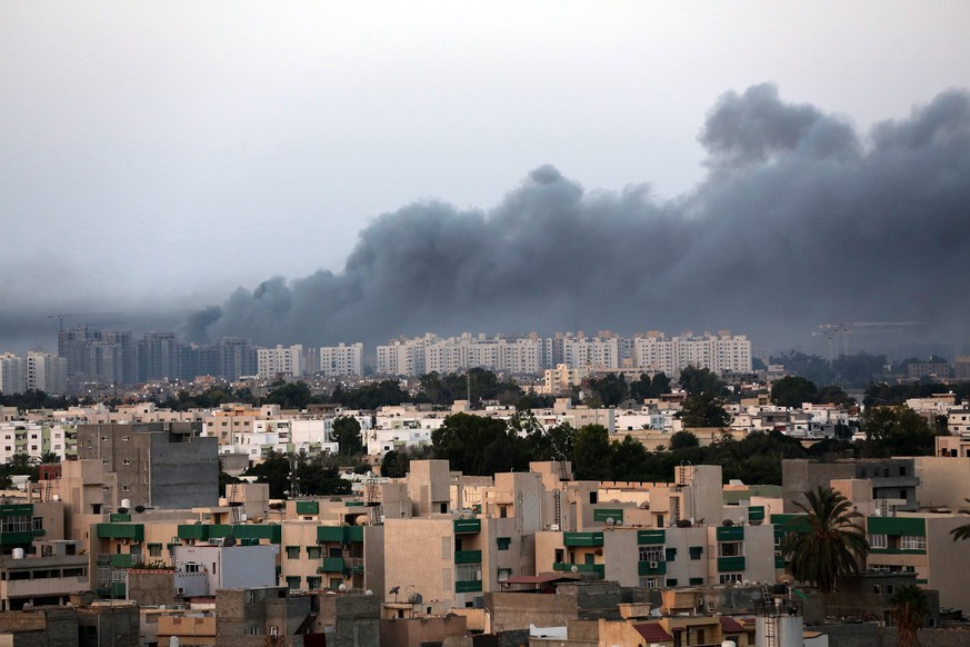 In der Hauptstadt Tripolis haben die Fadschr-Kämpfer bereits grosse Teile unter ihrer Kontrolle.