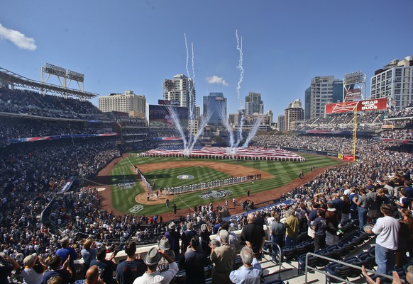 Das Stadion der San Diego Padres, der Petco Park.