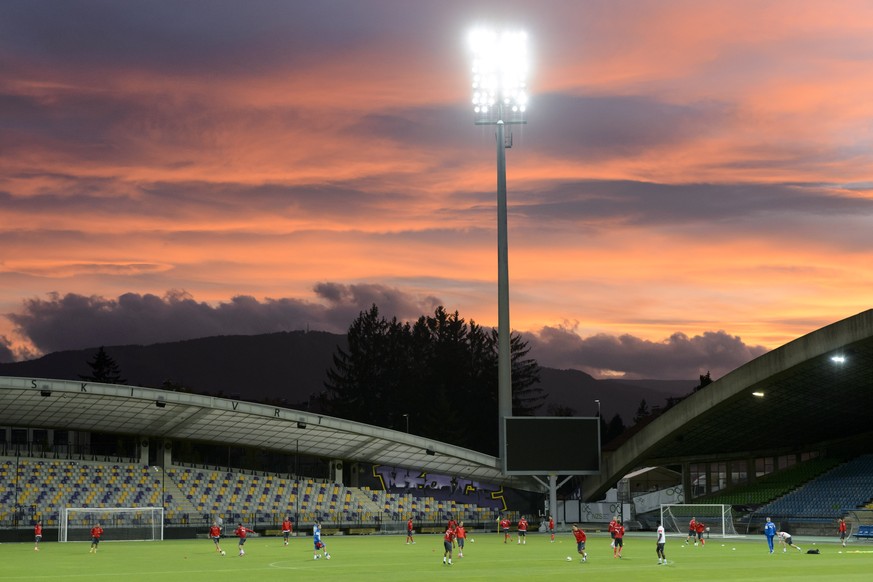 Ein hübscher kleiner Hexenkessel: Die Arena Ljudski vrt in Maribor.&nbsp;