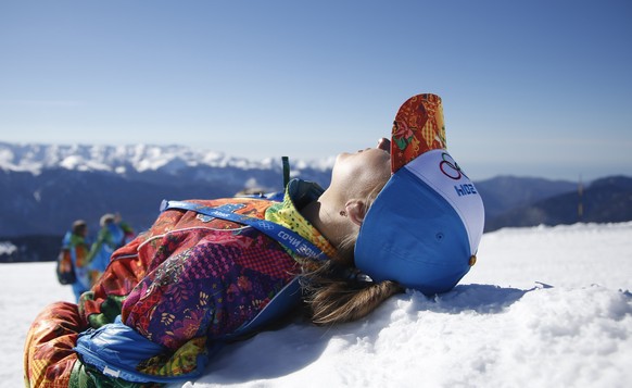 Das Skigebiet, in dem die Alpinbewerbe stattfanden, heisst Rosa Chutor.