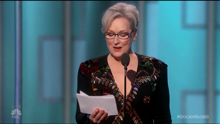 Meryl Streep Speech Golden Globes