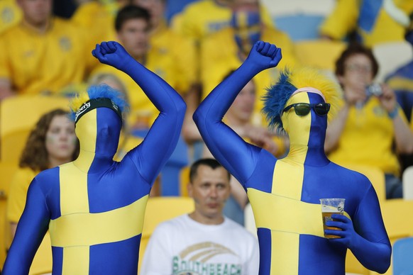 Schweden sollen ausgelassene Stimmung verbreiten.