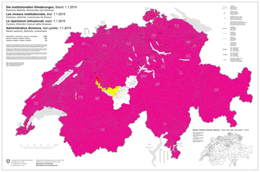 Mein Ziel: Die Schweiz in watson-Magenta färben. Auf der 93. Etappe am Donnerstag steht der gelbe Teil an. Hier geht es zum Livetracking!