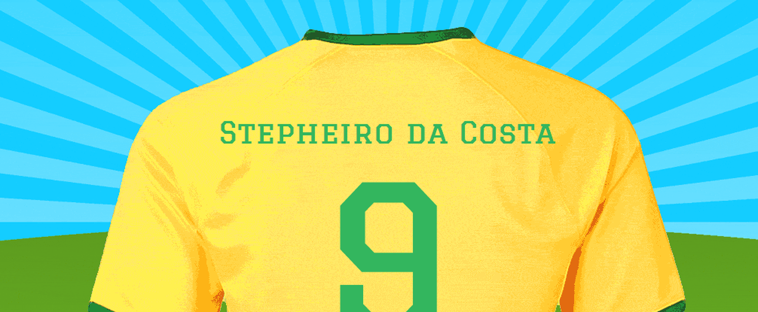 Unser Favorit bei den Brazil-Namen: Stepheiro da Costa.