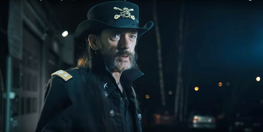 Lemmy für die finnische Molkerei Valio in einem Werbespot für Milch.&nbsp;