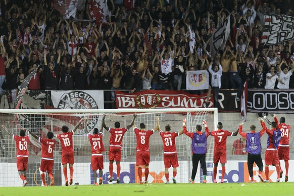 Ohne Christian Constantin nicht denkbar: Totale Fussballeuphorie im Stade de Tourbillon.