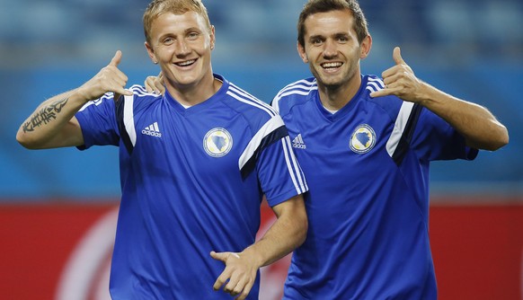 Der Spirit in der Nationalmannschaft von Bosnien-Herzegowina stimmt.