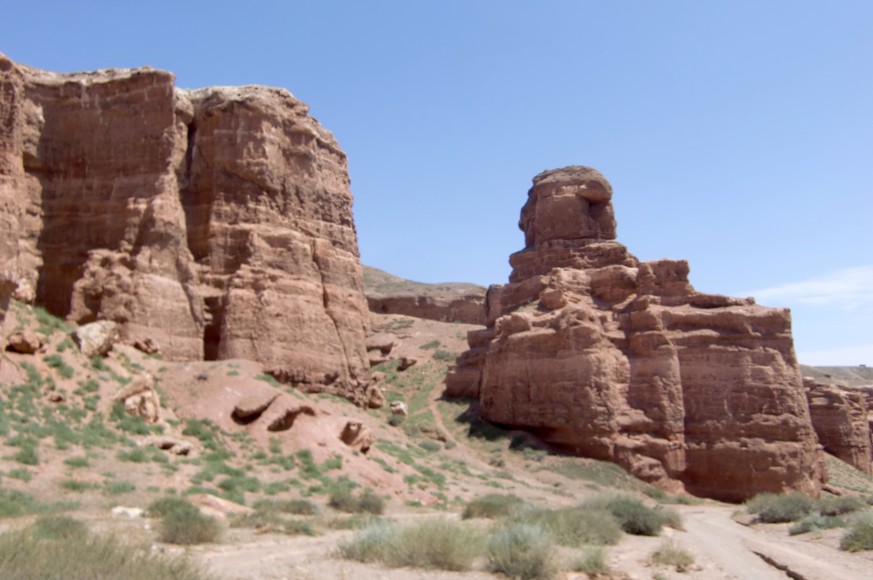 Der Scharyn Canyon ist fast so beeindruckend wie der Grand Canyon.