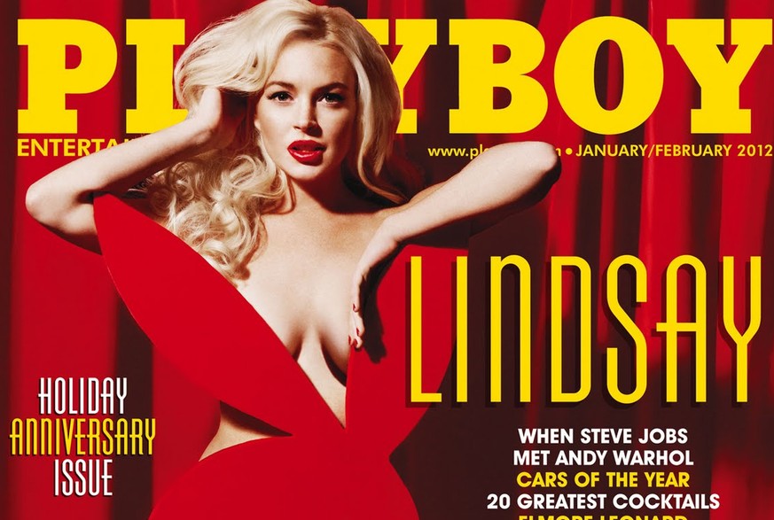 Alles, was Rang und Namen hat, war einst vor der «Playboy»-Linse. Auch Lindsay Lohan (Februar 2012).