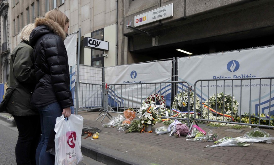 U-Bahn-Station Maalbeek in Brüssel.