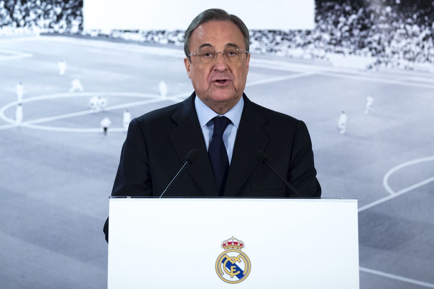 Auch Real-Boss Florentino Perez würde das neue Klub-Format begrüssen.