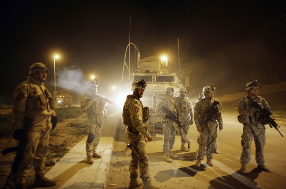 US-Soldaten 2010 in der irakischen Stadt Mosul.