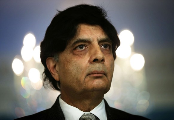 Chaudhry Nisar Khan setzt das Rücknahmeabkommen mit der EU aus.