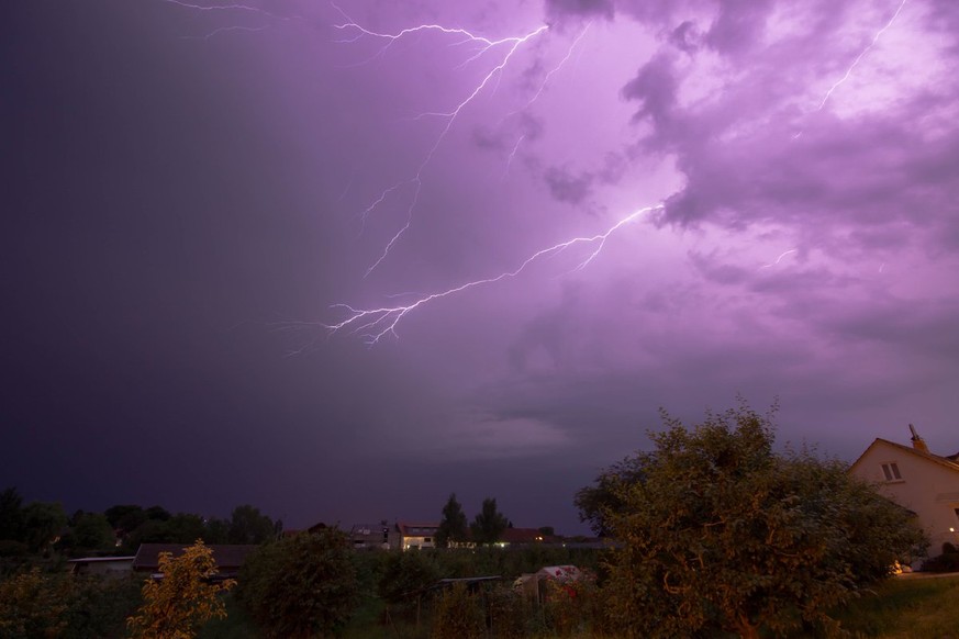 Unwetter in der Schweiz am 15. Juni