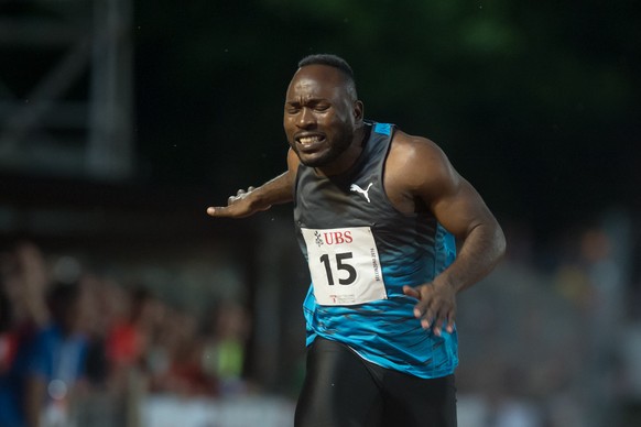 Alex Wilson steht über 100 m im Halbfinale.