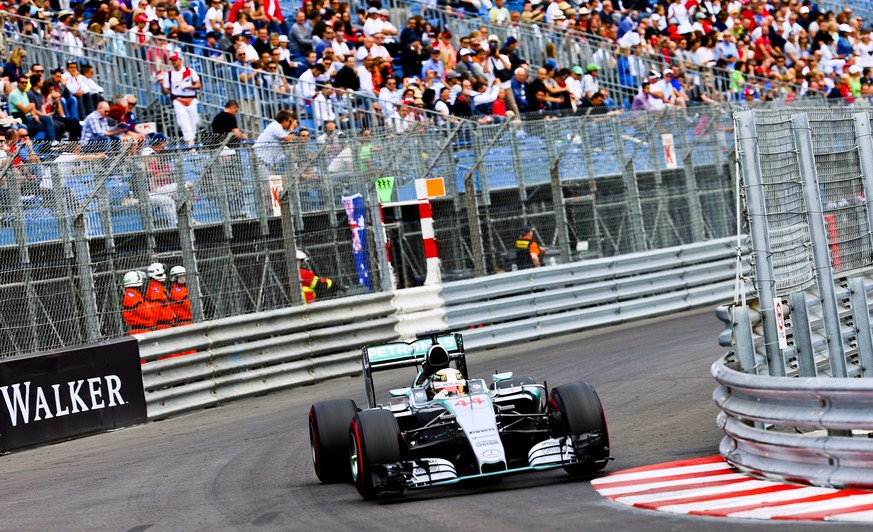 Der schnellste in den engen Kurven von Monaco: Lewis Hamilton.