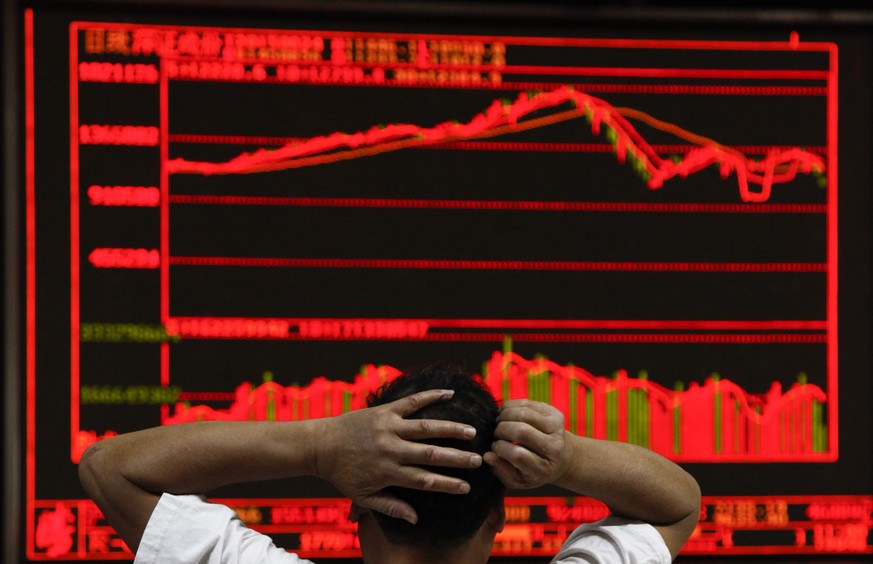 Börsenhändler in Peking: «Die Märkte sind in Panik».