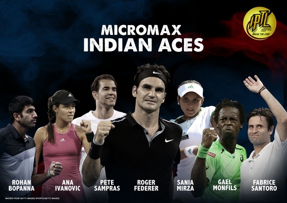 Die Indian Aces: Federers Team.