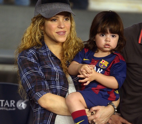 Shakira ist die Frau von Spaniens Gerard Piqué.&nbsp;
