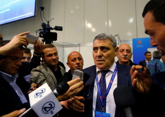 Fadil Vokrri, der Präsident des kosovarischen Fussballverbands.