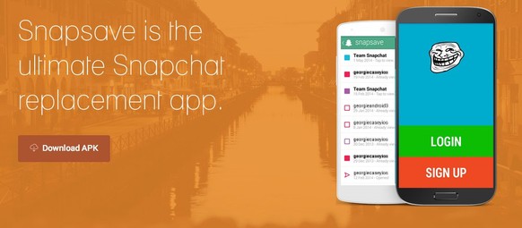 Snapsave war ein Web-Dienst für Snapchat.