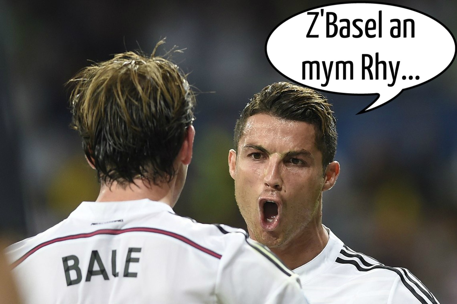 CR7 hebt de Schlitte.