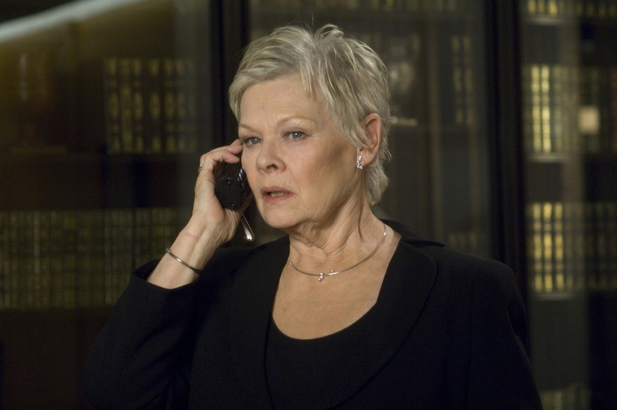 This undated publicity photo provided by Sony Pictures shows Judi Dench playing the head of MI6, &quot;M,&quot; in the newest James Bond film &quot;Casino Royale.&quot; The greatest change in women&#0 ...