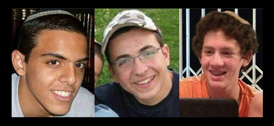 Ejal, Gilad und Naftali: Die drei entführten Israelis wurden getötet.