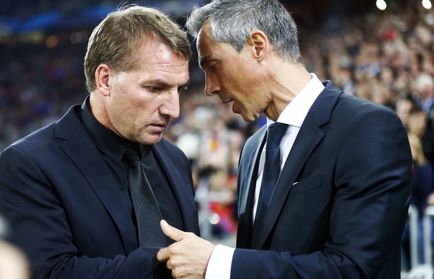 Die Taktik von Paulo Sousa (rechts) war schlauer als die seines Gegenübers Brendan Rodgers.