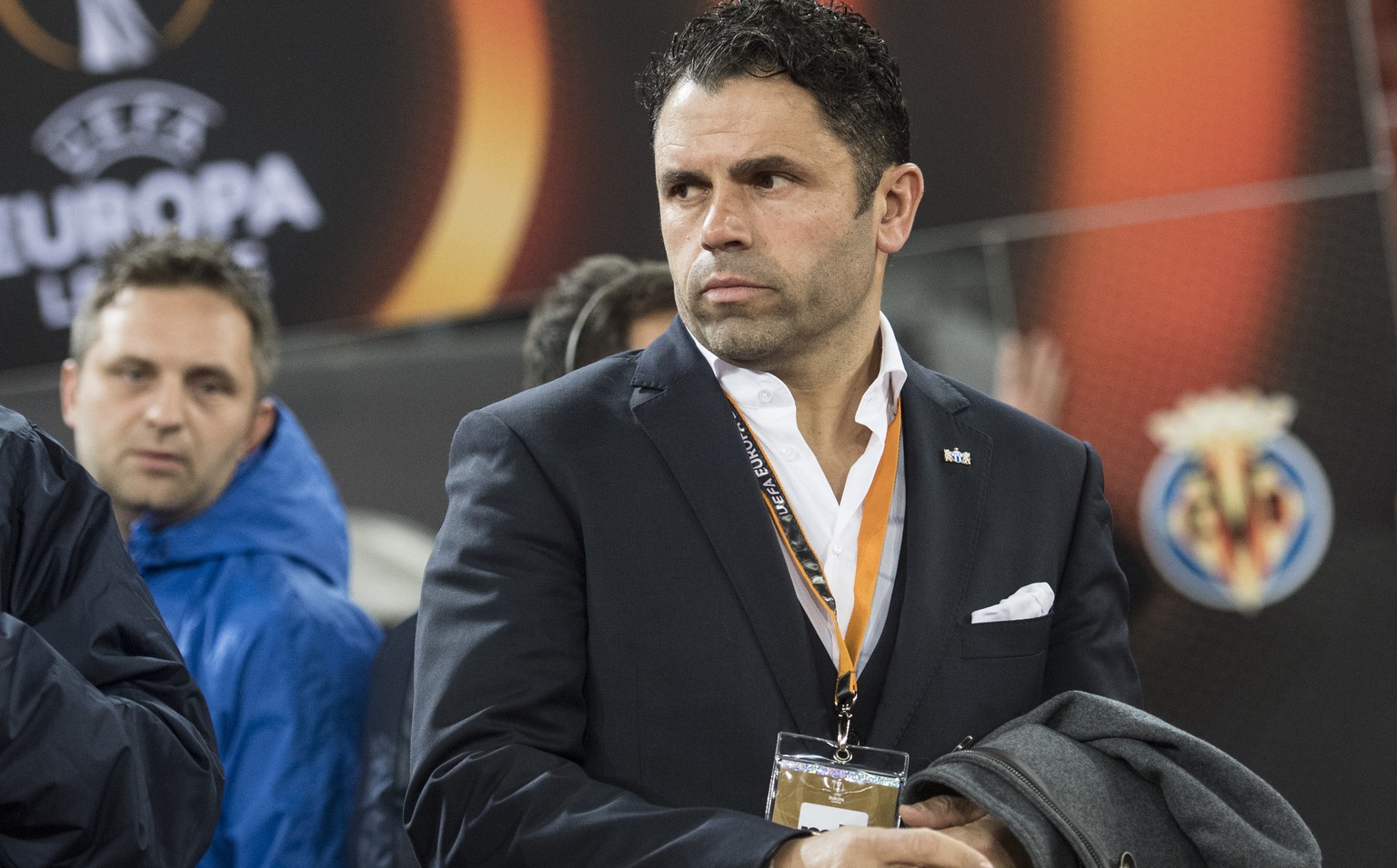 Zurich&#039;s coach Uli Forte during the UEFA Europa League group match between Switzerland&#039;s FC Zurich and Spain&#039;s Villarreal CF, at the Letzigrund stadium in Zurich, Switzerland, on Thursd ...